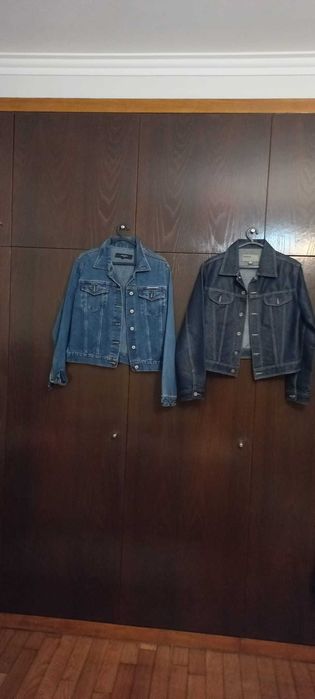 vestidos, casacos, calças, sandália