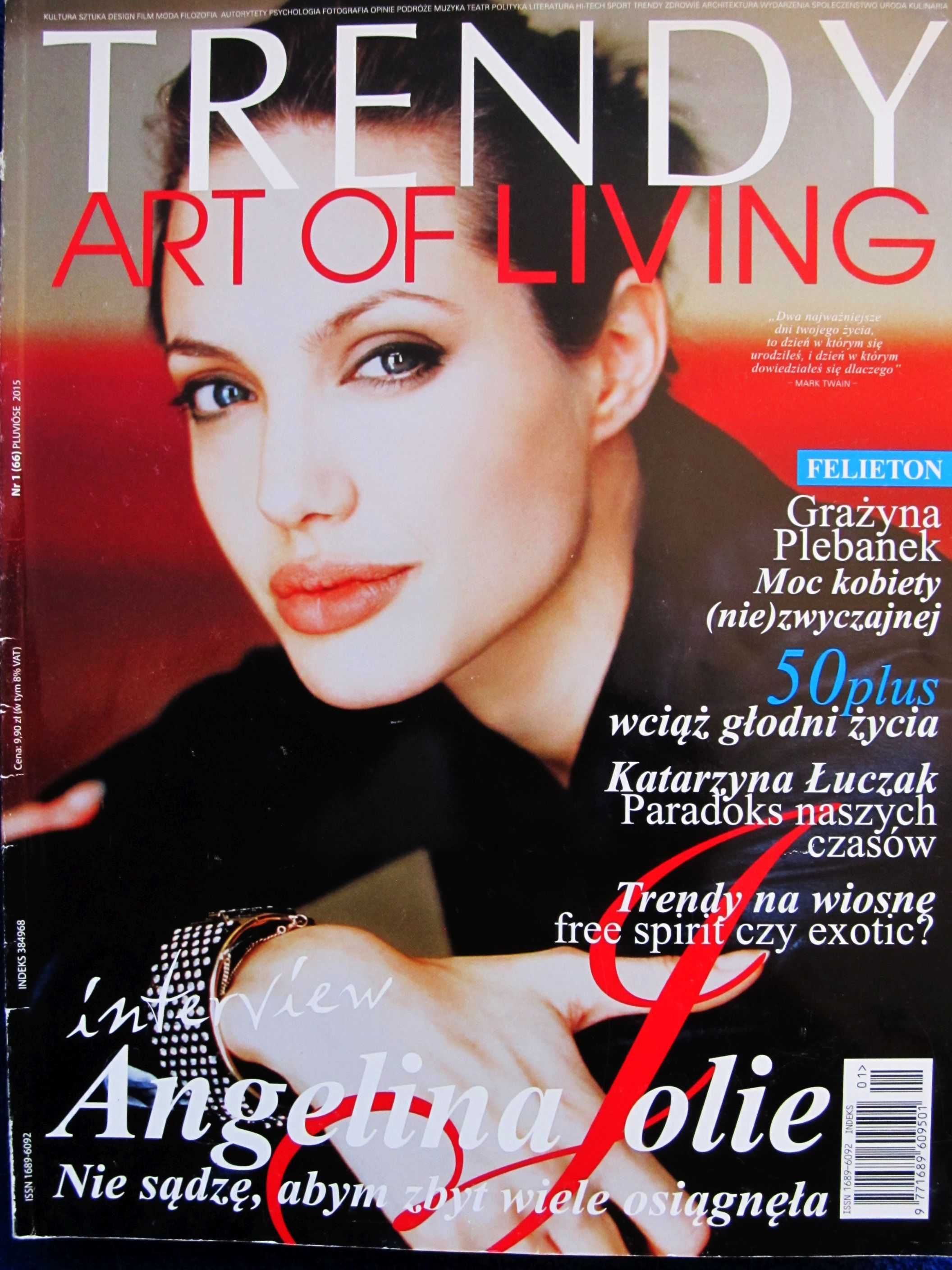 Trendy Art Of Living  1/2015 Angelina Jolie