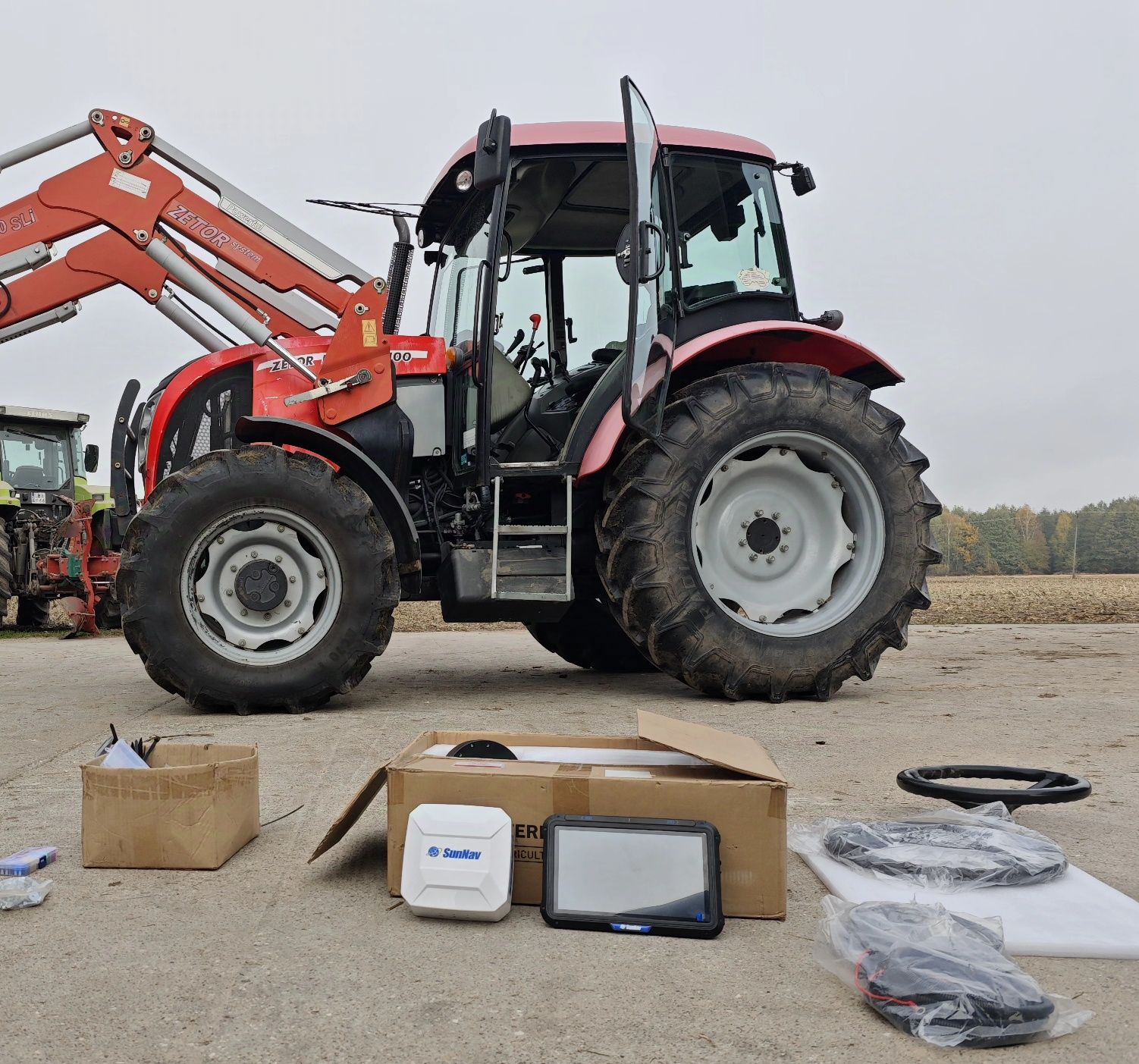 Nawigacja rolnicza ISOBUS RTK Sunnav AG500 (jak CHCNAV AGopen trimble)