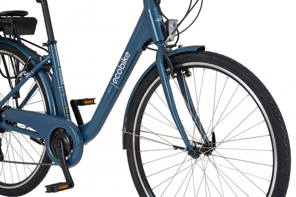 Rower elektryczny Ecobike Basic Petrol Blue