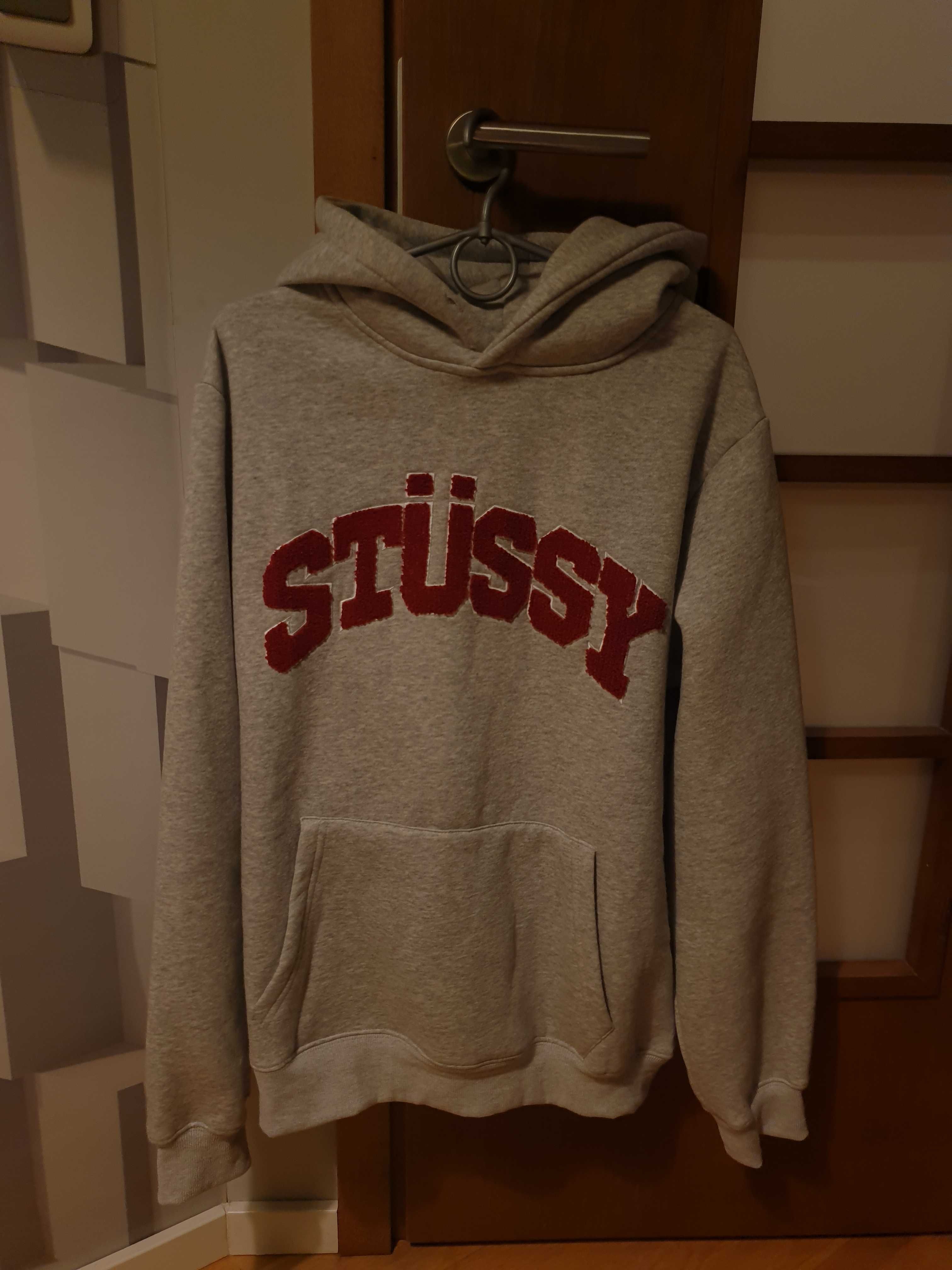 Szara Bluza Stussy