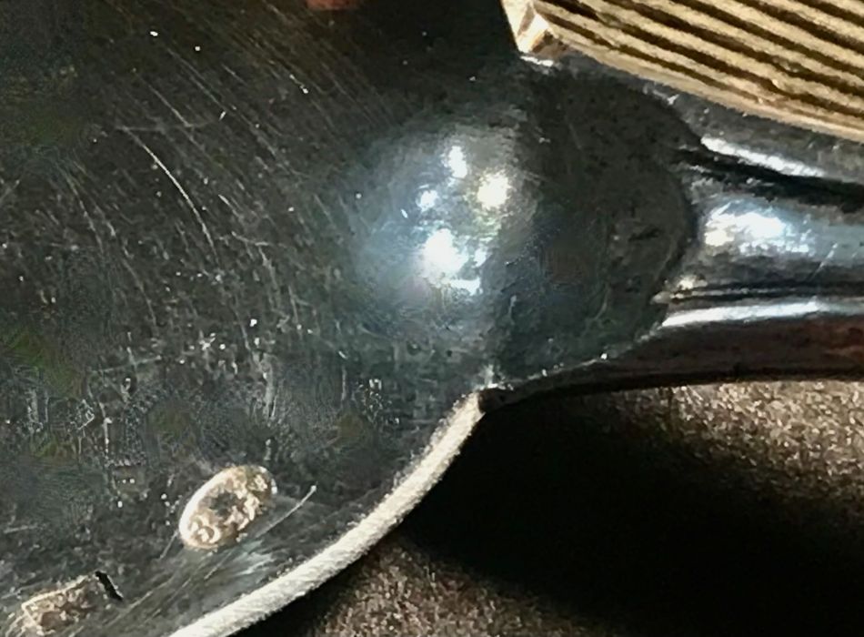 Łyżeczka srebrna do cukru, polska, przedwojenna, 34,5 grama, pr. 800