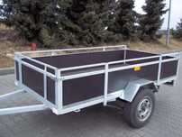 Nowa, duża 250x125x40, 1t. ład. resor, PRZETESTOWANA