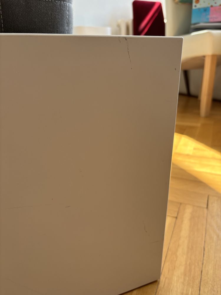 Łóżko IKEA MALM z pojemnikiem na pościel - 140x200, biały
