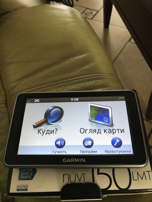 GPS навігатор Garmin Nuvi 150 MLT 5‘‘