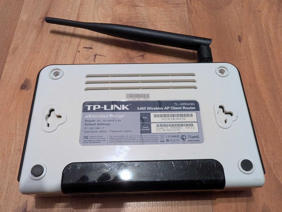router TP-LINK WR-543G v2.2