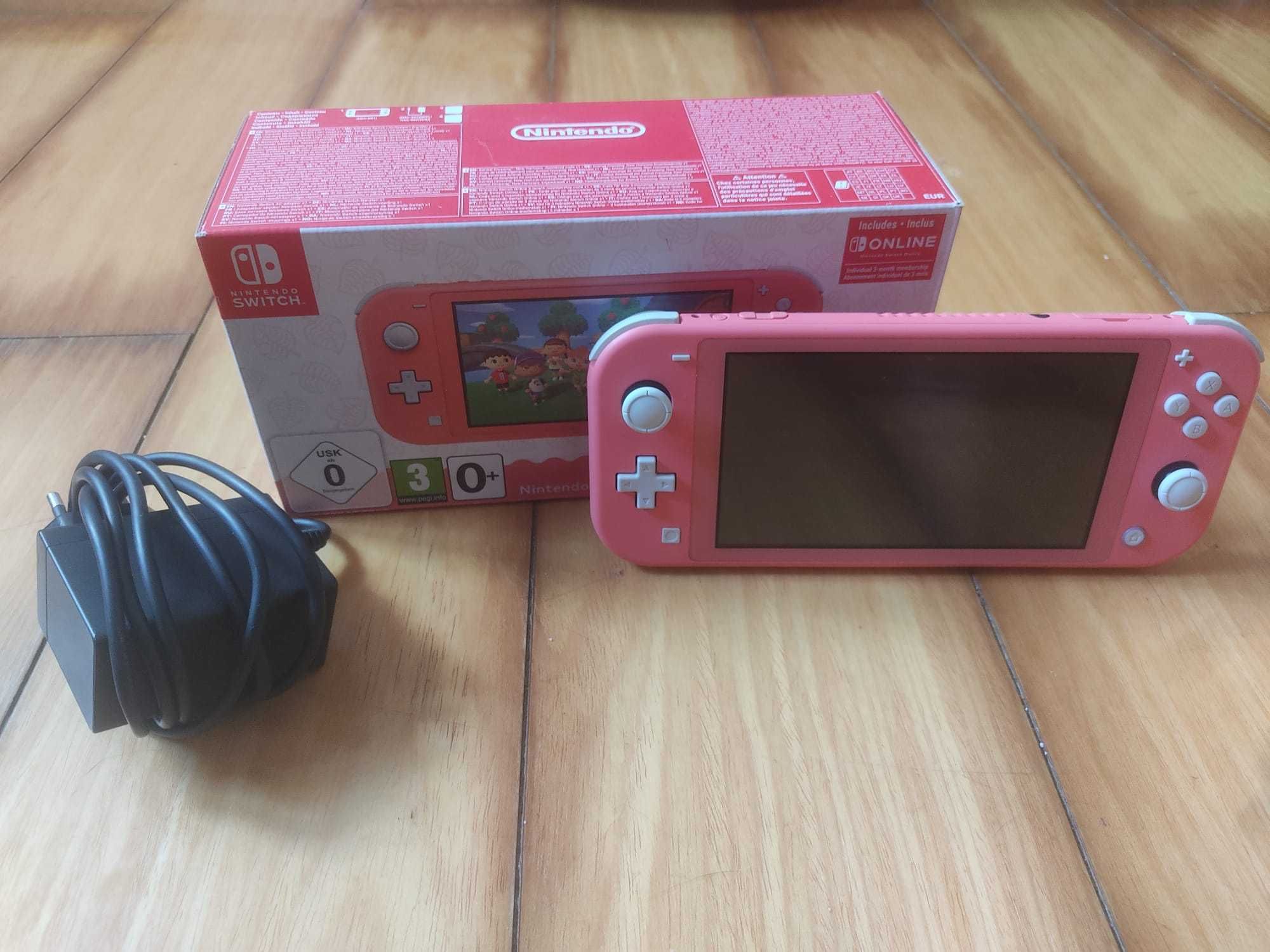 Nintendo Switch Lite - 32GB Coral (Nova)