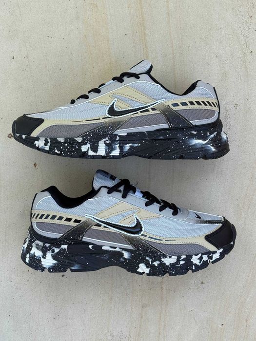 Мужские кроссовки Nike Initiator Custom "Grey/Black" 41-45