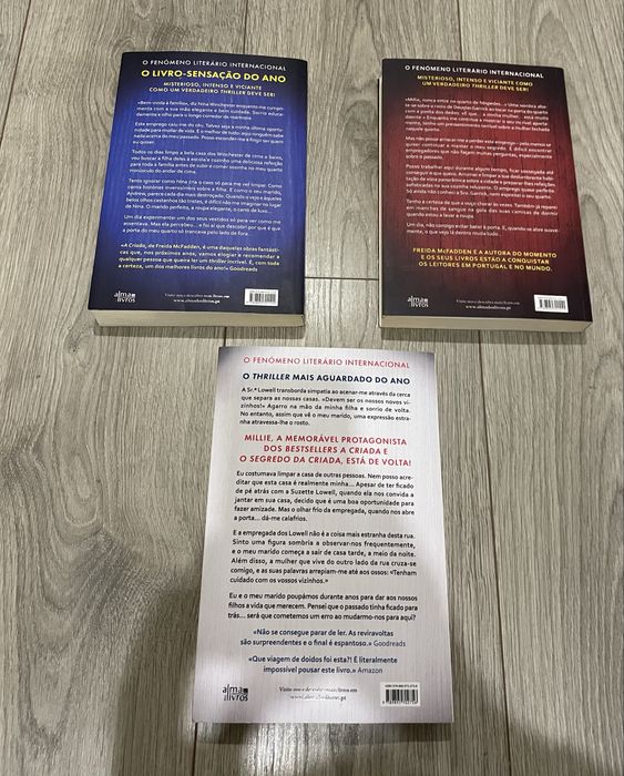 Livros Freida McFadden