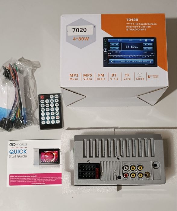 Автомагнитола 2DIN MP5 7020 Bluetooth AUX, сенсорна