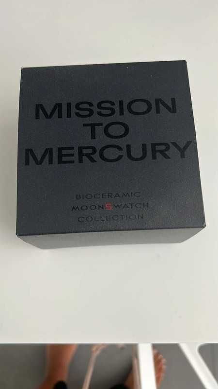 Omega x Swatch Mission to Mercury SO33A100 - Prezent dla astronomów