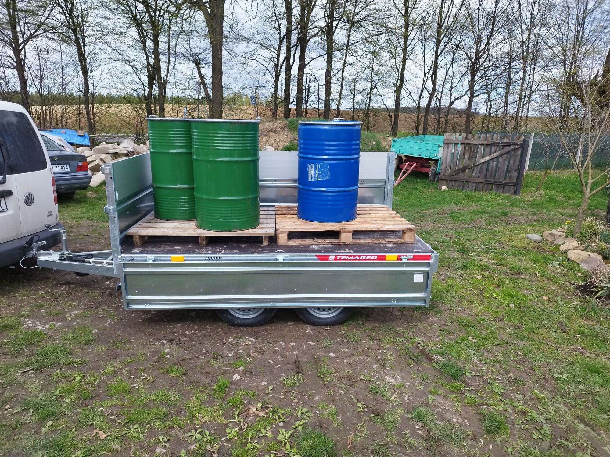 Przyczepa TEMARED TIPPER 2515/2 750Kg