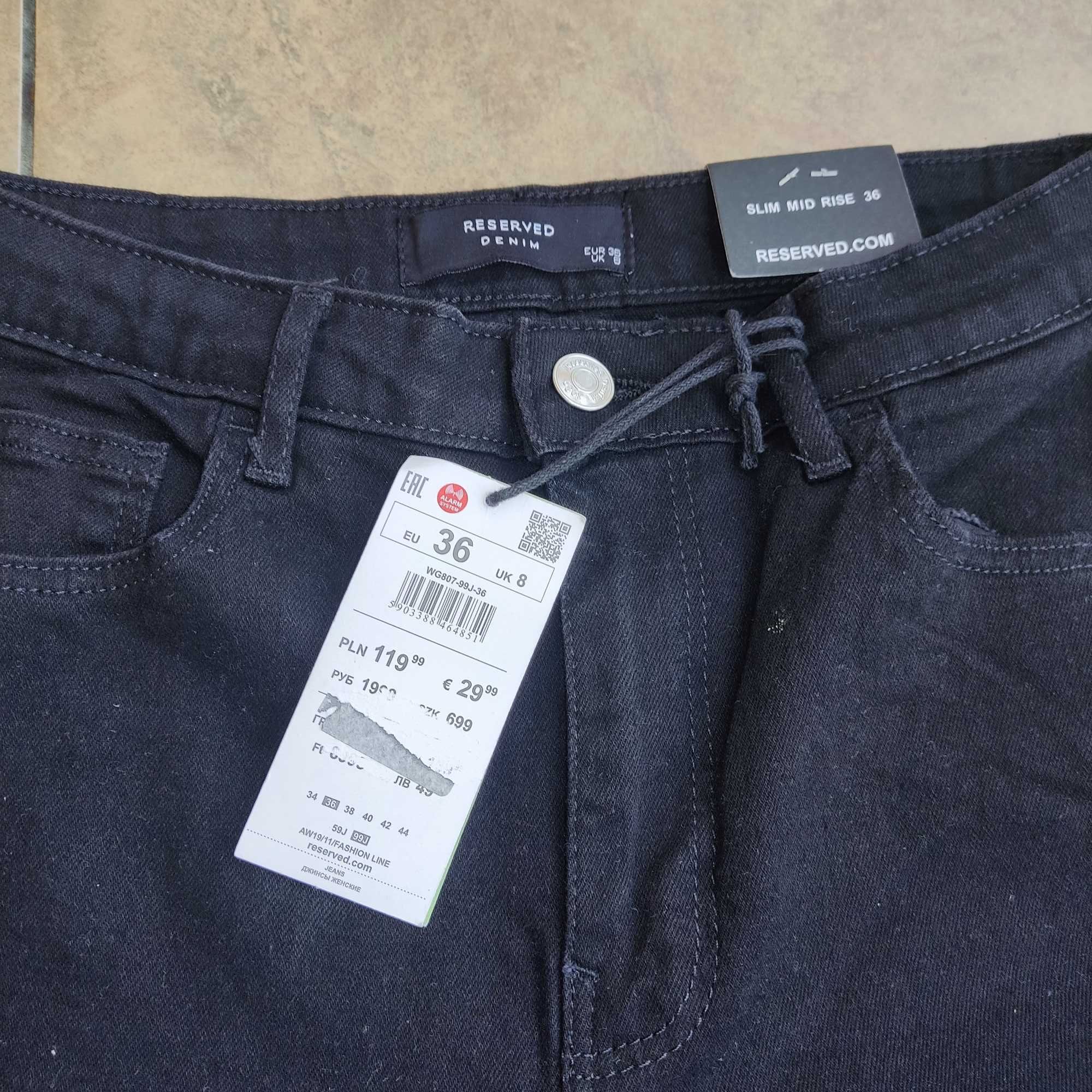 spodnie jeansowe Reserved rozmiar 36/S