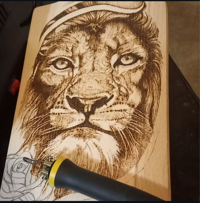 Artes feita com fogo !