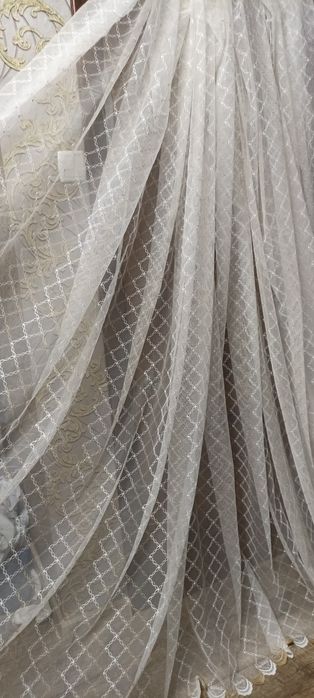 РОЗПРОДАЖ ДЕШЕВО! Продам  нові тюлі ( по 75 , 90  грн за метр)