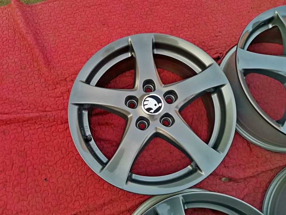 ALUFELGI 16' SKODA OCTAVIA Superb Yeti Karoq - ET48 - 5x112 - j.NOWE