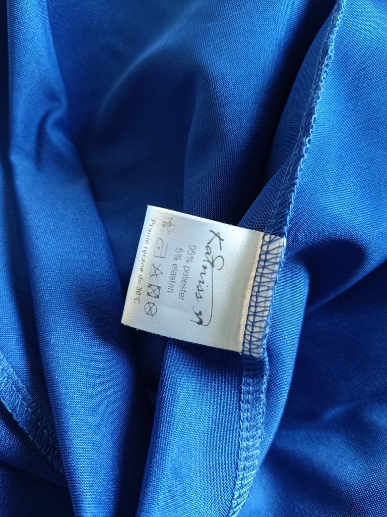 Elegancka, długa sukienka na wesele rozmiar 36