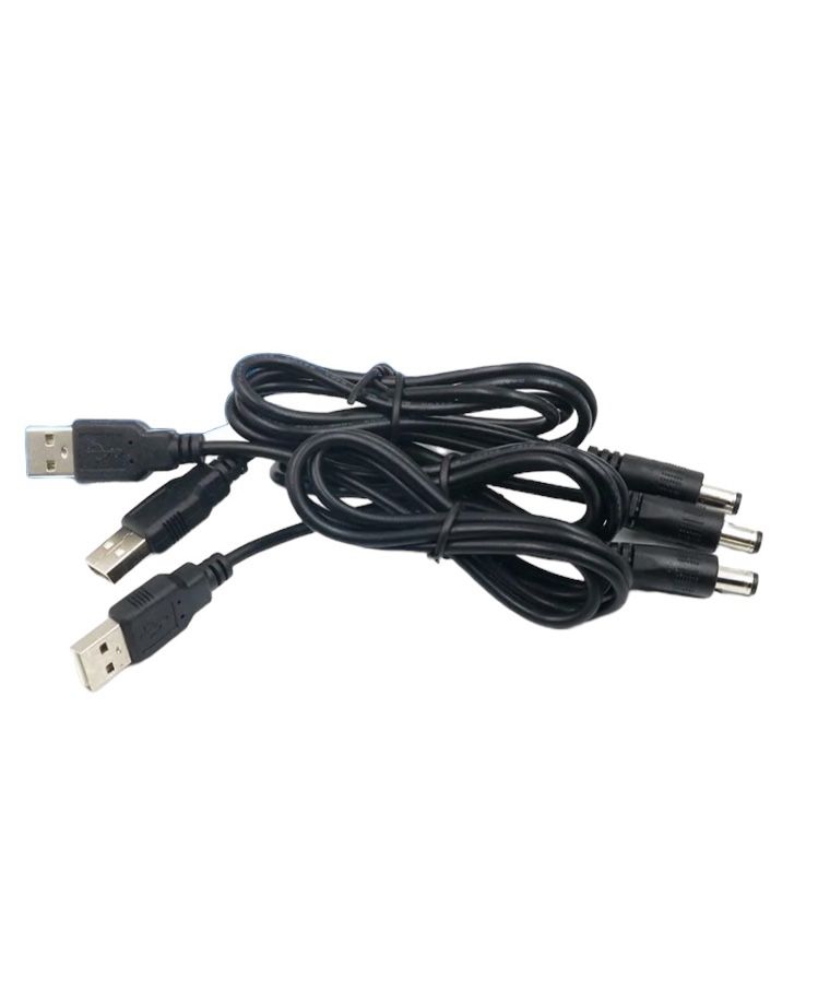 Кабель живлення для роутера з 5 на 12 В від павербанка USB-DC