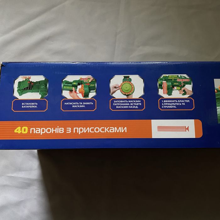 Нерф, автомат, кулемет