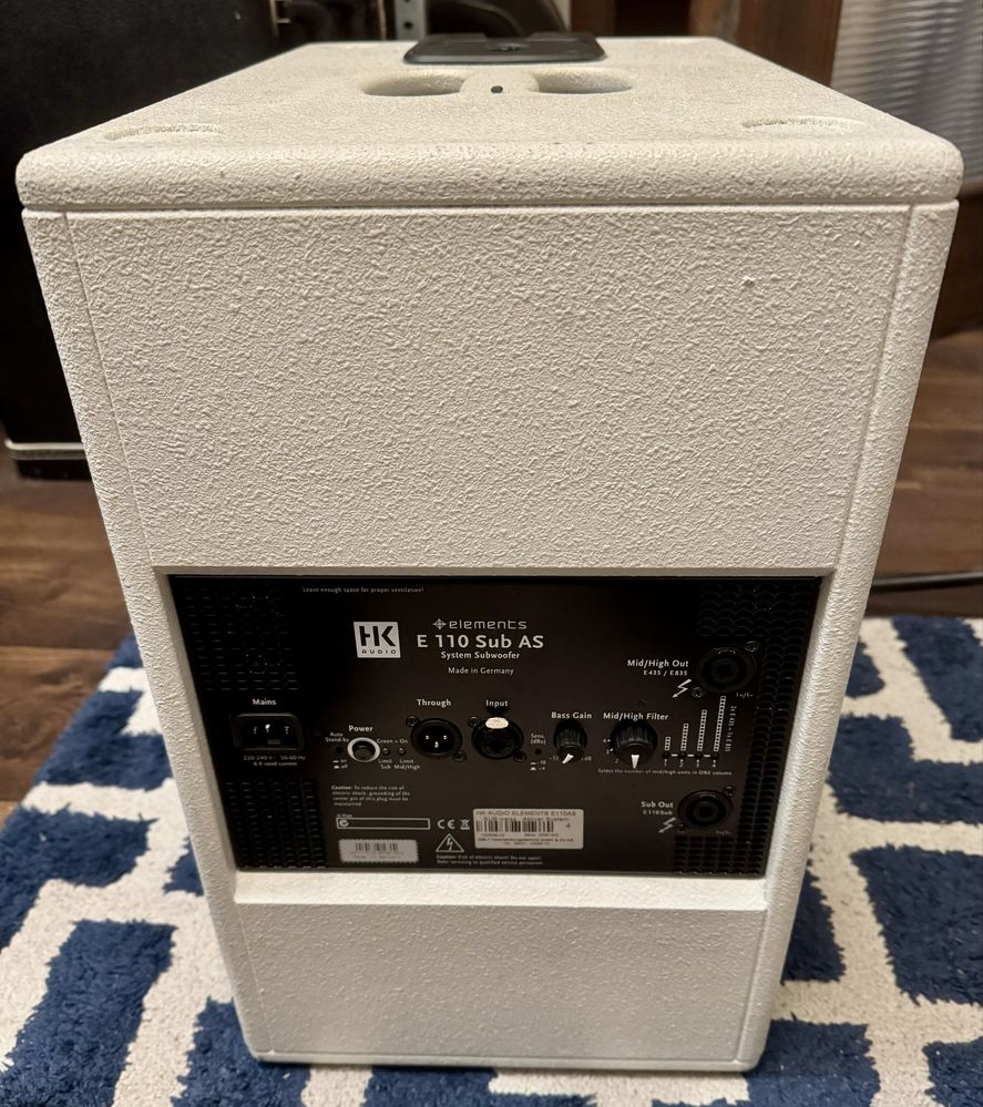 HK Elements E110 AS subwoofer aktywny 1200W