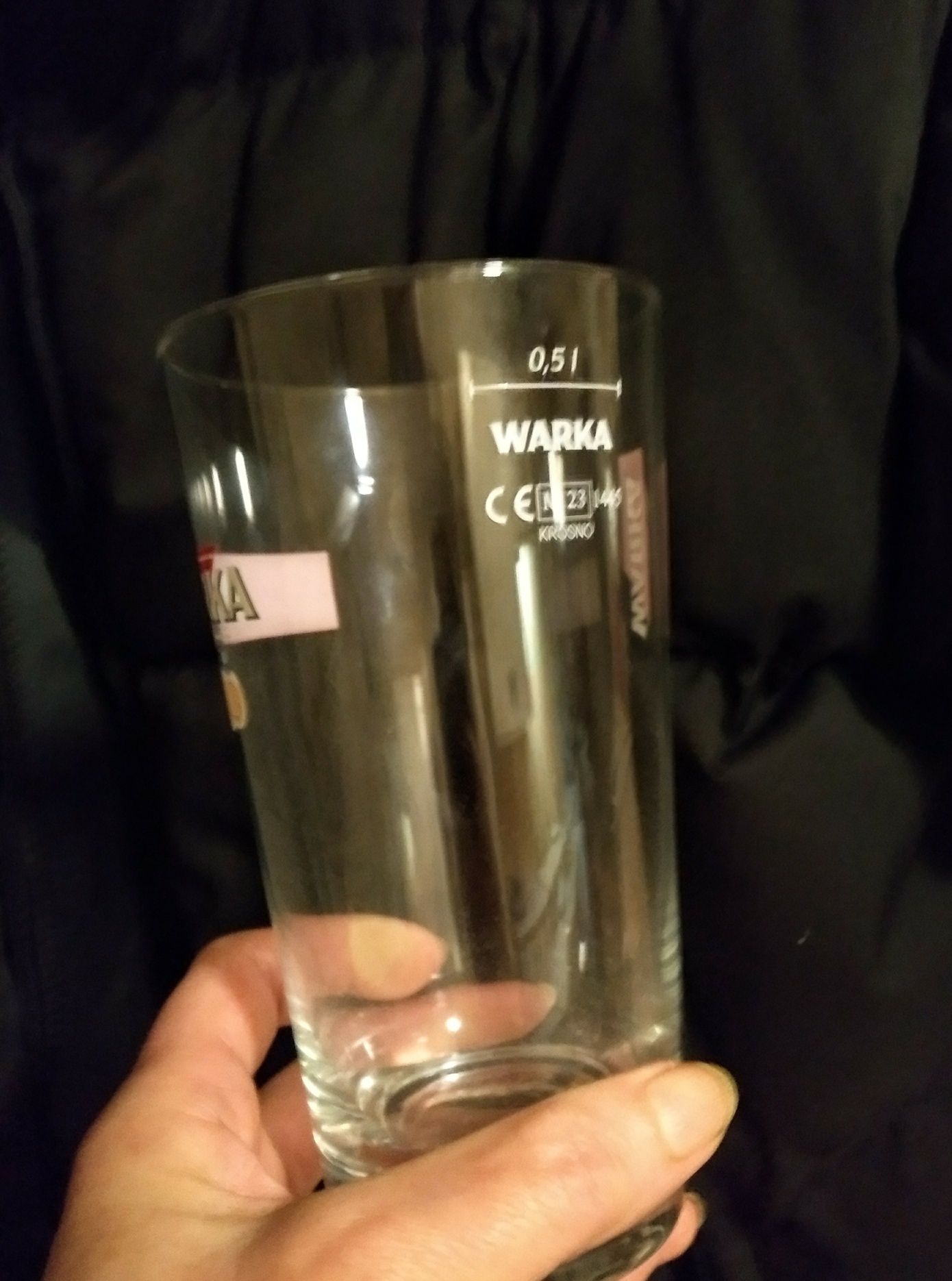 Szklanka, szklanki do piwa Warka Beer