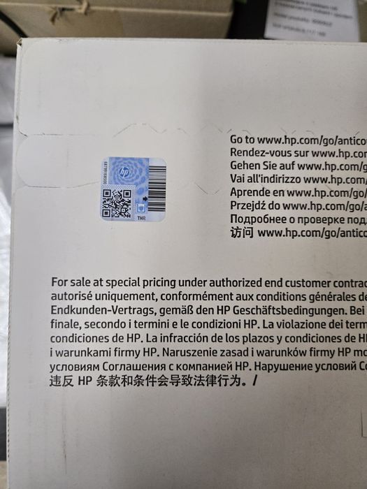 toner HP lasser kolor meganta i cyjan