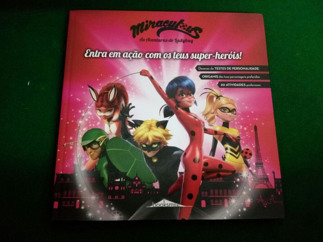 NOVOS As Aventuras de Ladybug - vários