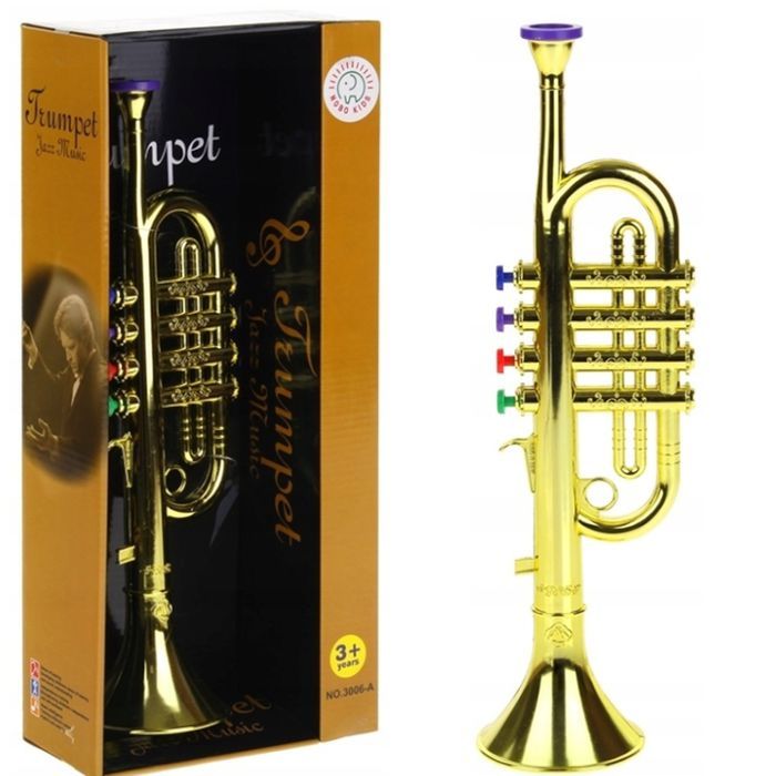 Trąbka Dla Dzieci Instrument Muzyczny -Superzabaweczki-