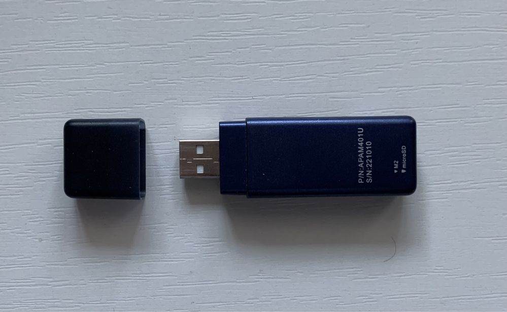 Картридер Apacer USB все типы карт M2, Micro SD, MS, MS Duo, SD, MMC