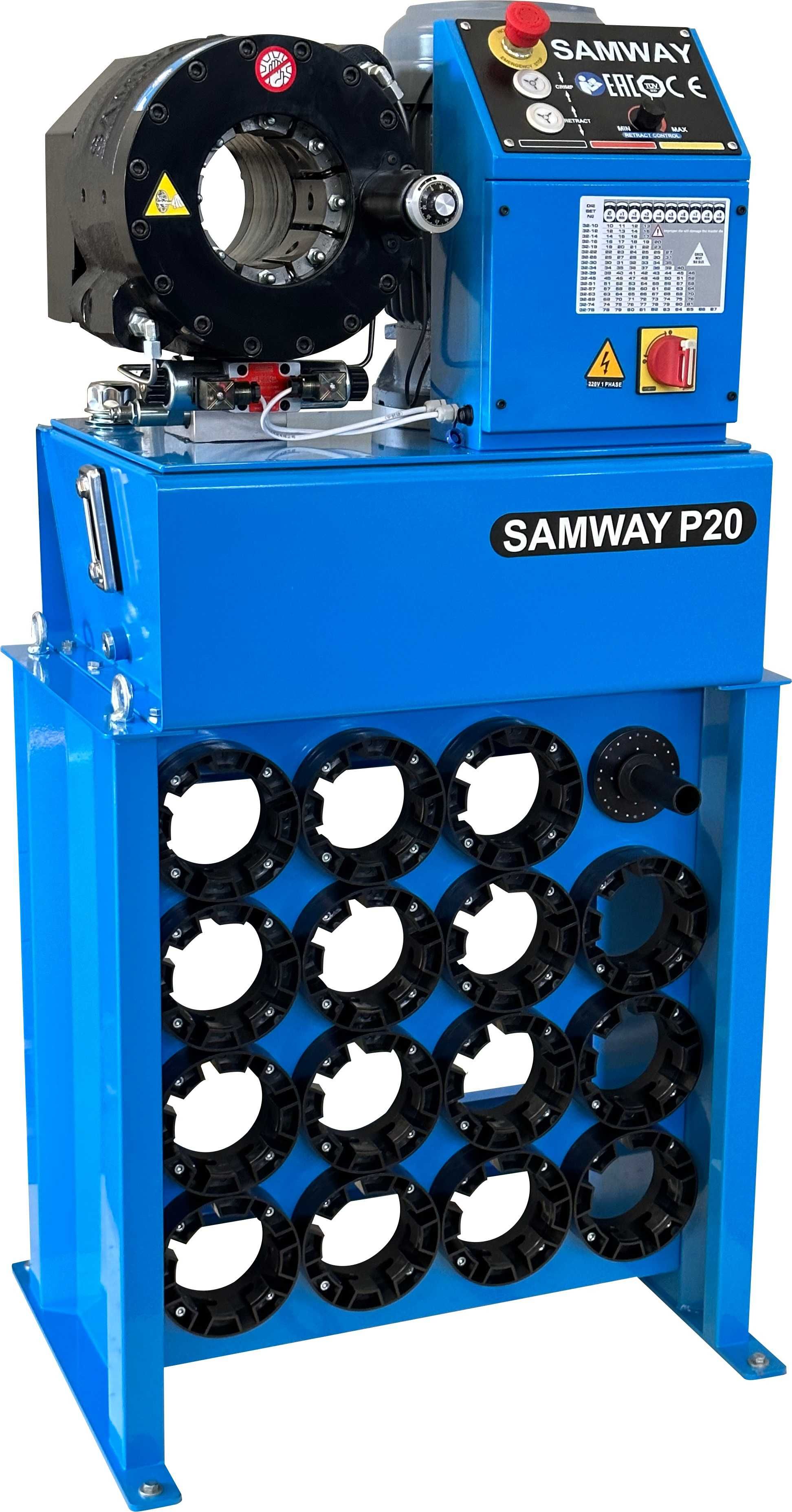 Zaciskarka do węży SAMWAY P20Q + transport + szkolenie + gwarancja +..