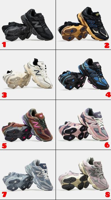 БЕЗ ПРЕДОПЛАТИ‼️ Кросівки New Balance 9060 / 36-46 / Унісекс, ПРЕМІУМ