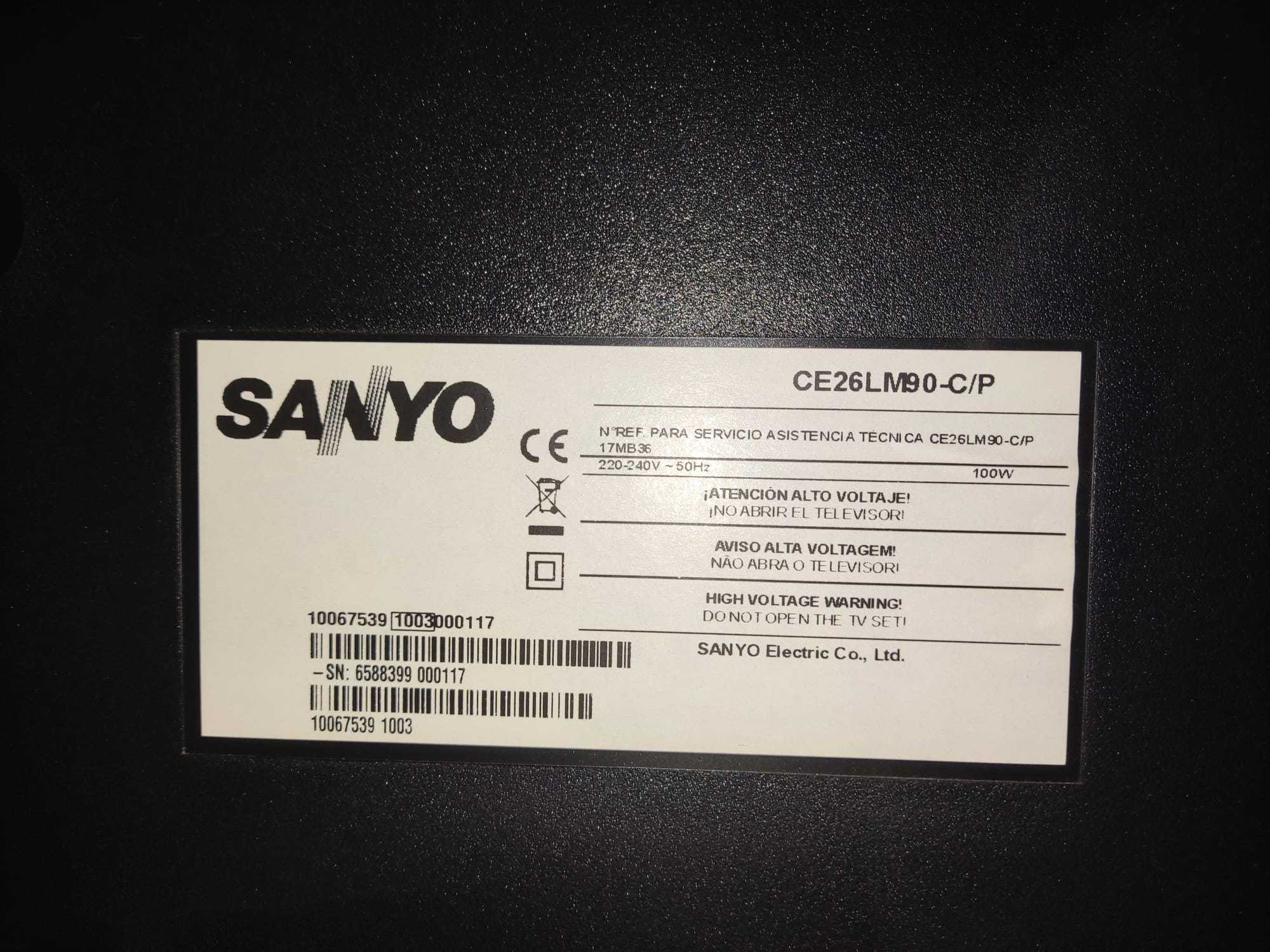 TV Sanyo 26” LCD - Modelo CE26LM90-C/P