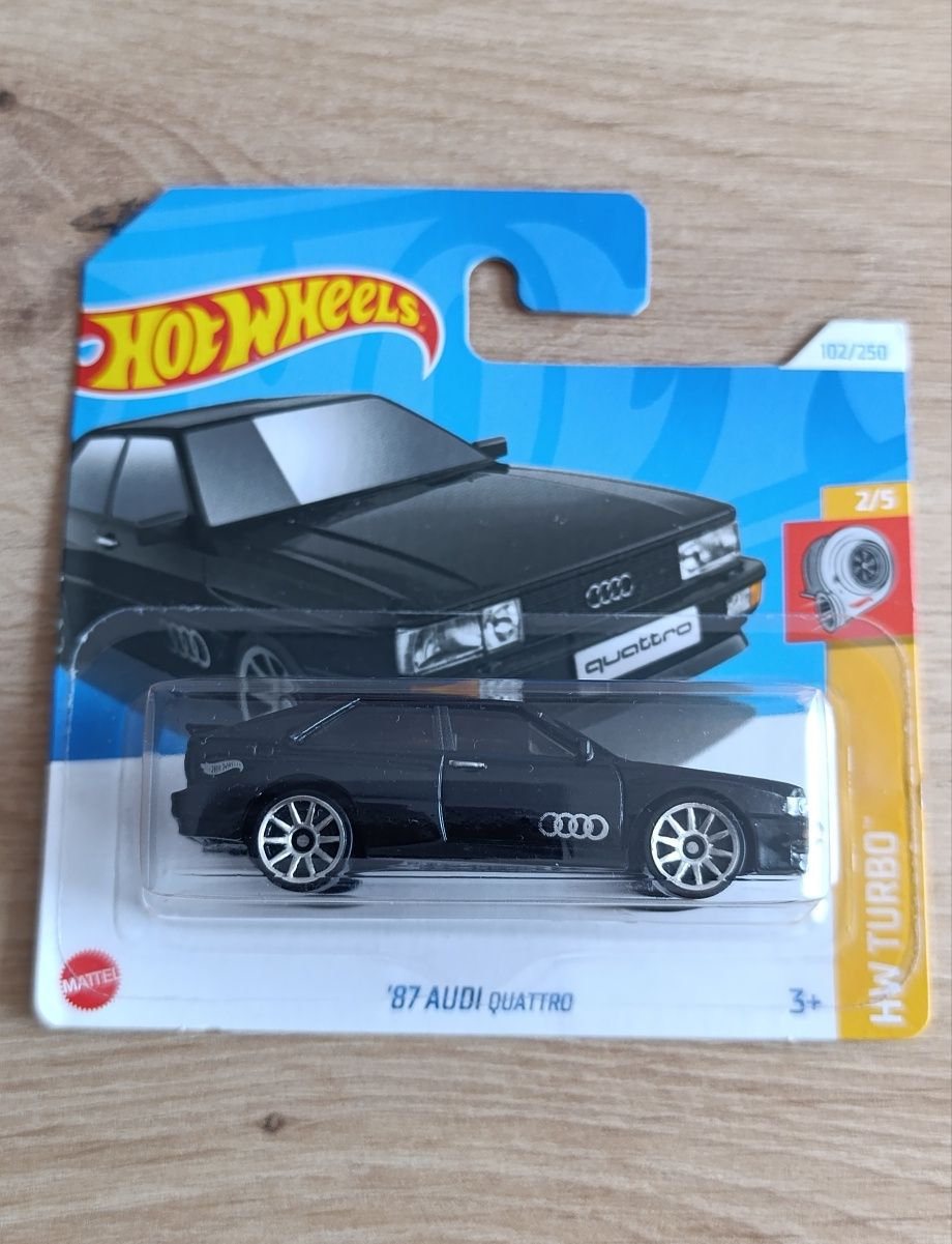 5 sztuk Hot Wheels Audi 90 Quattro '87 Audi Quattro '94 Audi Avant RS2