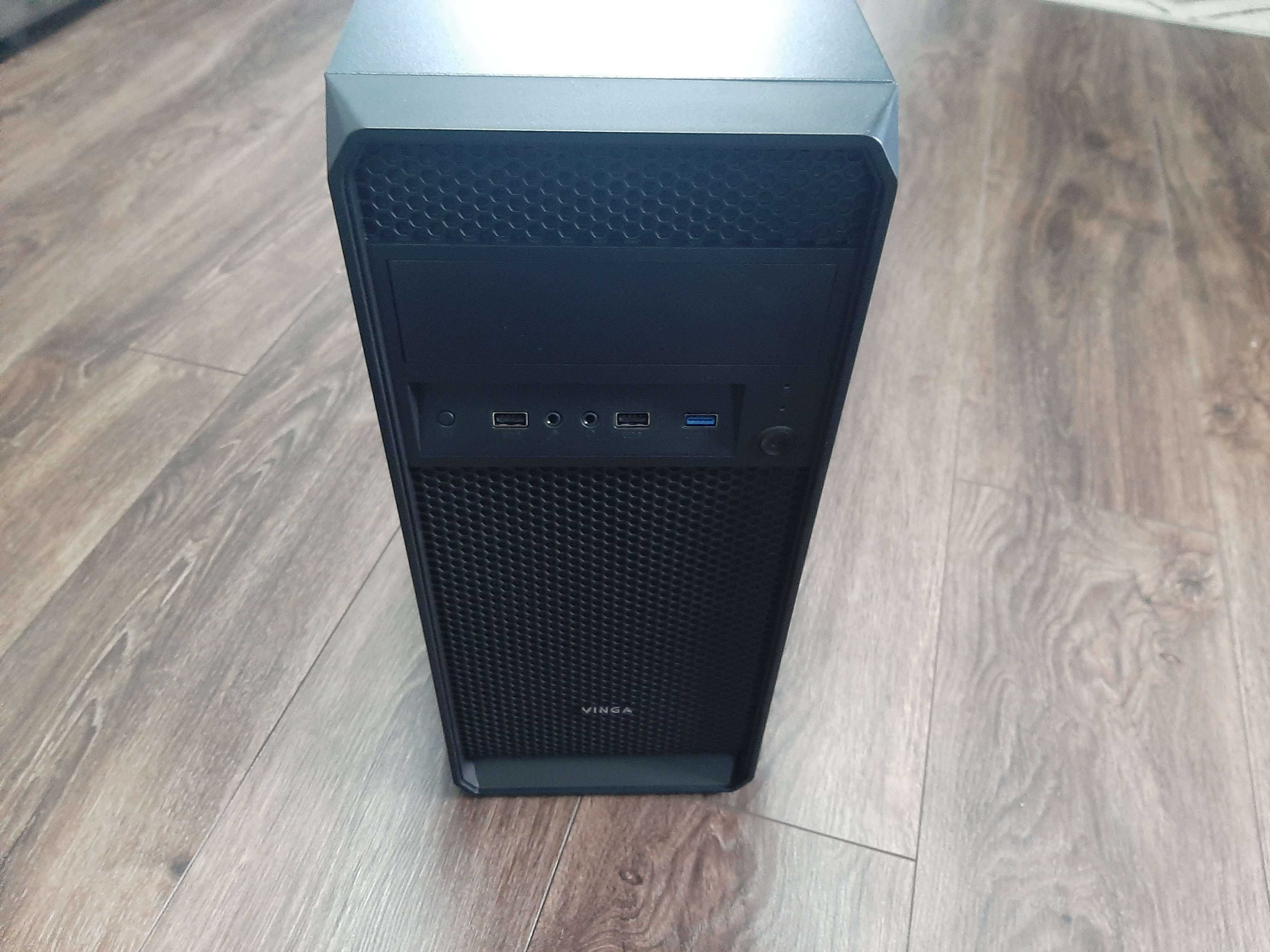 Готовий ПК Ryzen 5 2400g, ОЗП DDR 4 16 ГБ, SSD x2 (128, 512 гб) Win 11