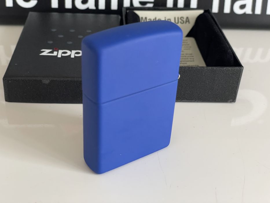 Zapalniczka Zippo 2017, Origin of Flight, lotnicza, Blue Matte