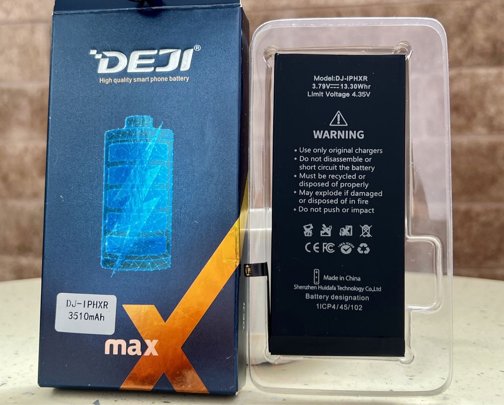 Батарея iPhone XR 3510 mAh аккумулятор с повышенной емкостью Deji