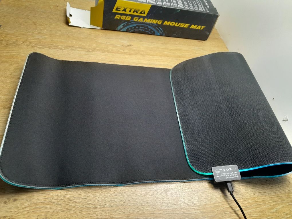 Podkładka pod mysz gamingowa gms-x5 80x30cm rgb