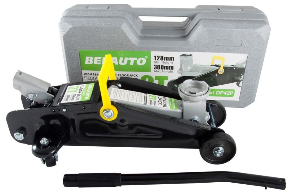 Подкатной гидравлический домкрат 2т Белавто DP42P в Кейсі Гідравлічний