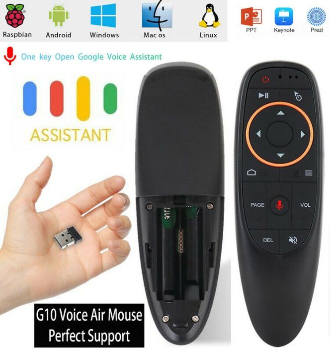 ⫸Аеро-пульт G10S Air Mouse аэро мишка мышка мышь AndroidTV G20SG30SG50