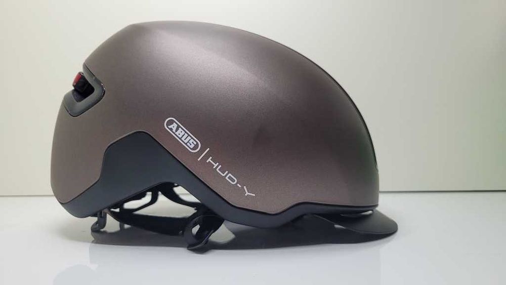 Kask roweorwy ABUS URBAN HUD-Y rozmiar L 57-61cm Lampka LED