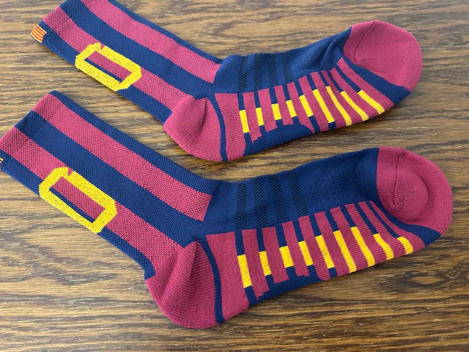 Barcelona Barca 10 skarpety piłkarskie FC Barcelona 10 skarpety