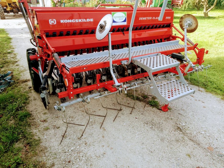 Siewnik talerzowy 3m Kongsilde JAK NOWY!! Amazone Lemken kverneland