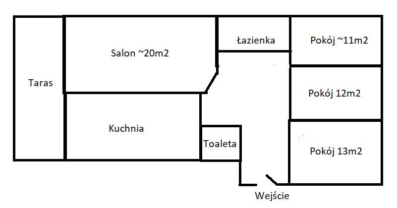 Bezpośrednio - 4-pokojowe mieszkanie Podgórze Duchackie