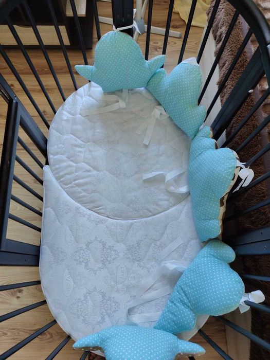 Дитяче Ліжечко-трансформер 10в1 Ingvart + Ортопедичний матрац