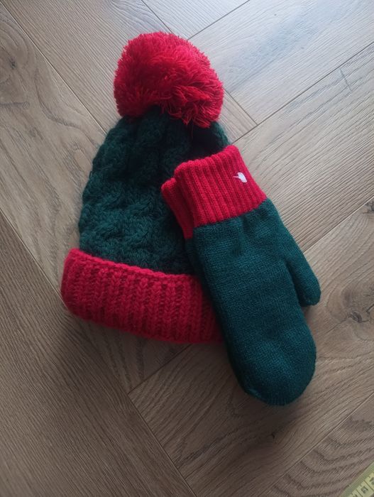 Czapka z rękawiczkami komplet