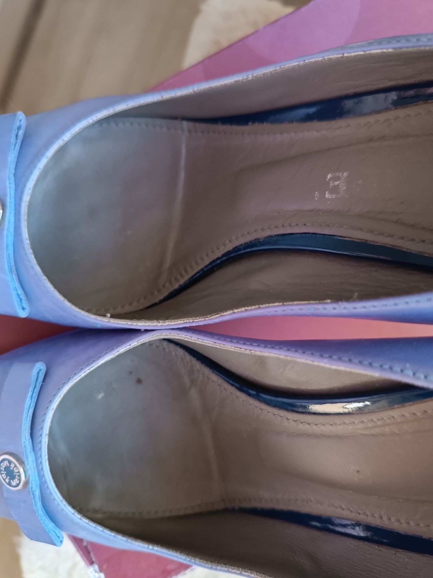 Buty na obcasie Maripé Delice Celadon