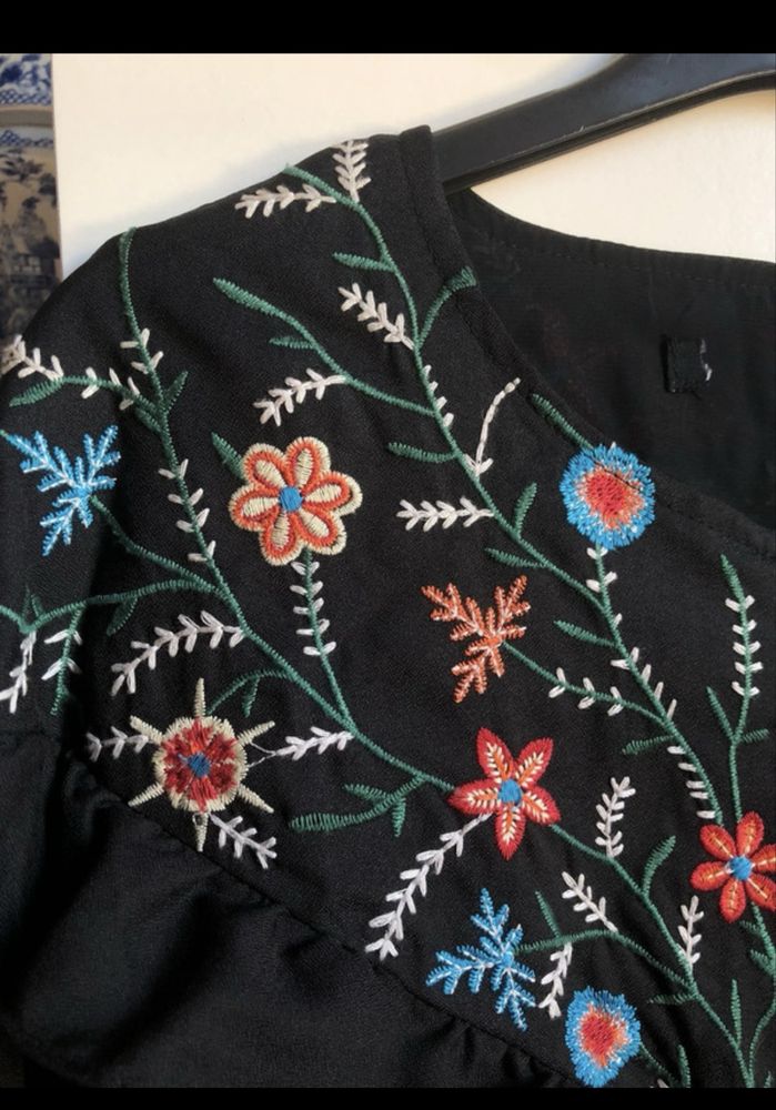 Casaco flores Zara