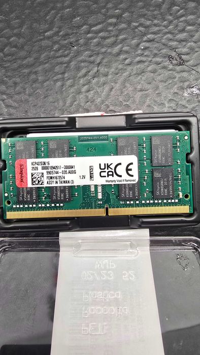 Kit 32Gb DDR4 3200mhz Memórias Portátil SO-Dimm NOVAS