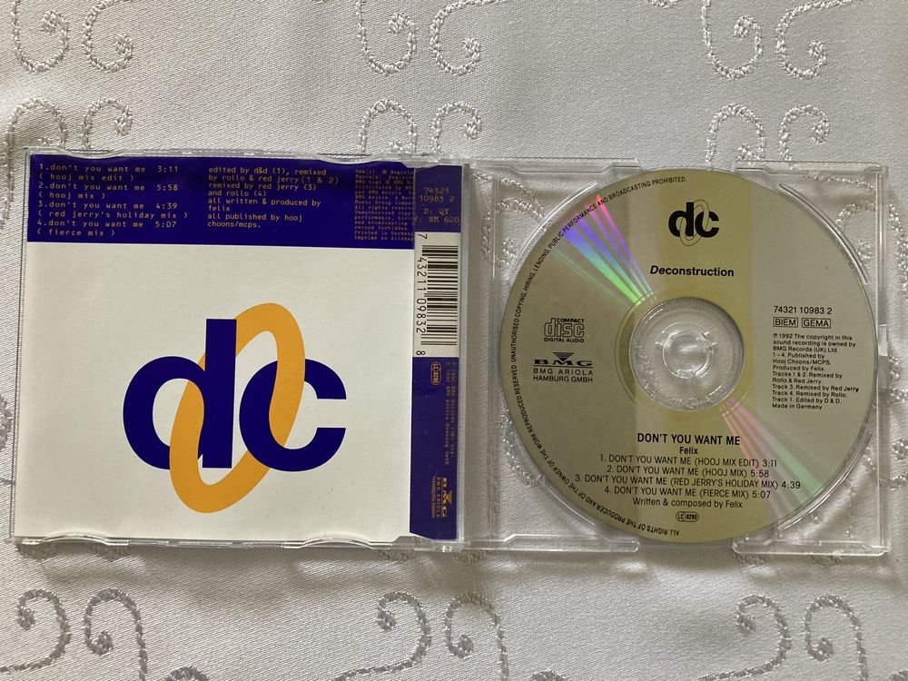 Płyta CD Felix Don’t You Want Me Lata 90 Remix Klasyka