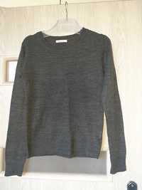 Calliope sweter sweterek szary grafit Basic r.M